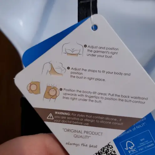 Bodyglide ultra comfort shaper bodysuit Black Size L