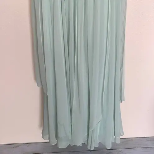 Jenny Yoo Collection Mira Convertable Gown In Sea Foam