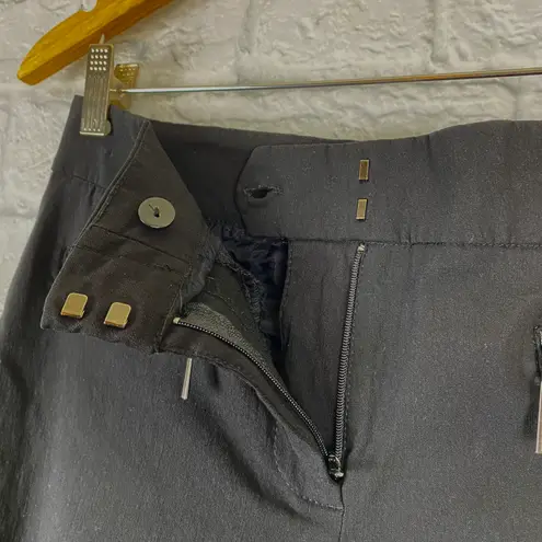 Alfani 1 Alfani black slacks w/front and back zipper pockets size 8 women