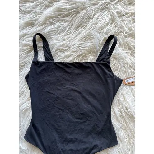 SKIMS Fits Everybody Square Neck Bodysuit Onyx Size Medium