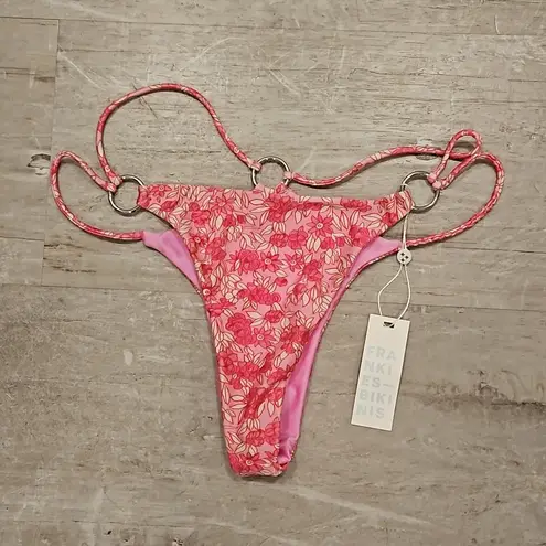 frankie's bikinis 💕💕 Kailyn String Bikini Bottom ~ Rose Bouquet Large L NWT - Image 5