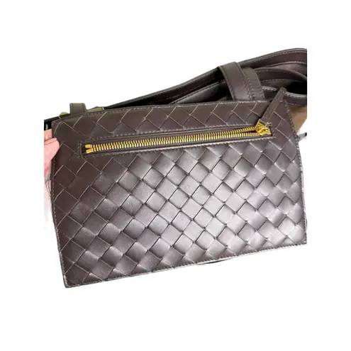 Bottega Veneta NWT Medium Flip Flap Tote in Fondant (Brown)