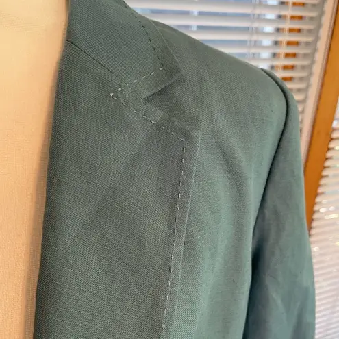 Bloomingdales Bloomingdale’s Women’s Linen Blend Blazer Sz 14P