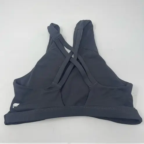 Fabletics  Womens Size Medium athletic Sports Bra Gray