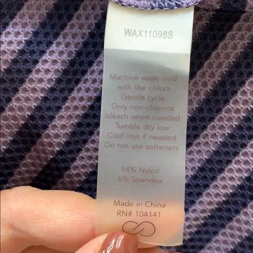 calia by carrie underwood • move stripe tank top Purple Size L