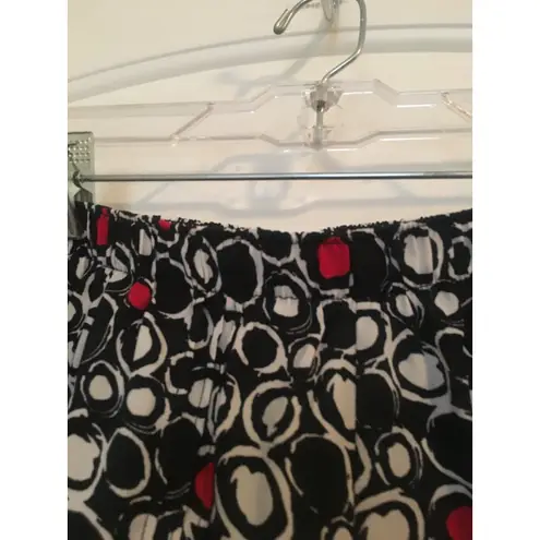 Southern Lady Women's Colorful Print Maxi Skirt Size 8 Multi