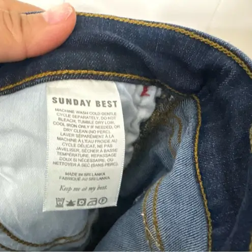 Aritzia Sunday Best Skinny Jeans Dark Wash Size 25 – Classic Stretch Denim Blue