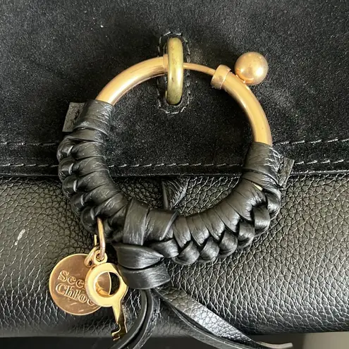 See By Chloe Joan Small Hobo Bag in Black, EXCELLENT! Retail $595