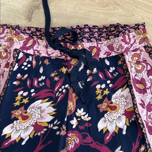 Sundance Blossom And Beauty Pajama Bottoms lightweight PJ bottoms, Small, NWT