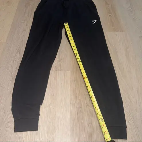 Gymshark  Black High Waisted Joggers - Size Medium