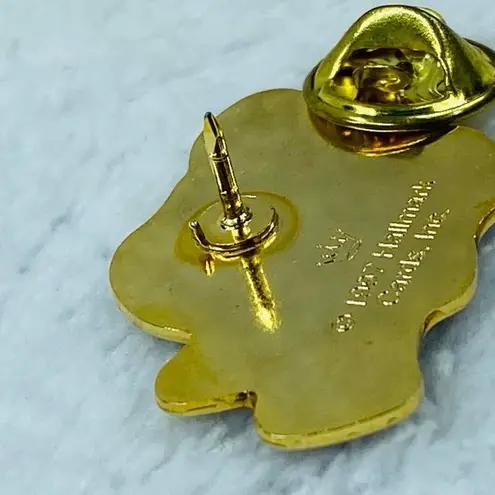 Hallmark Vintage 1997 Letter to Santa Post Mailbox Santa Little Boy Pin Tie Tack