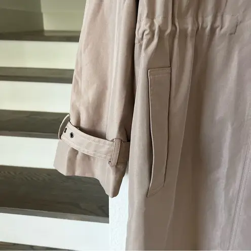 Maeve NWT Anthropologie Cinched-Waist Trench Coat in Khaki