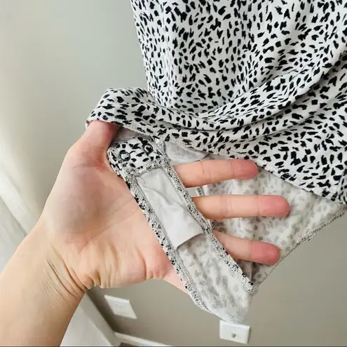 Z Supply  Half Sleeve Cheetah Print Bodysuit Sz Small