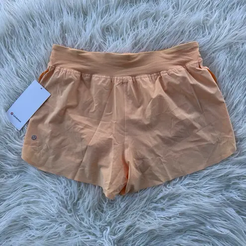 Lululemon  Fast and Free High-Rise Classic-Fit Split Short 3" Rock Melon Large