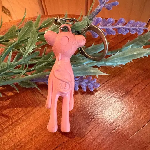 Pink Panther vintage key chain