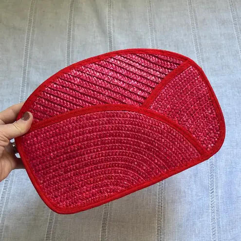 Unique Vintage Lesco Vintage Bold Cherry Red Crossbody Bag