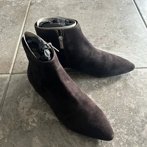 Aquatalia Prisilla Pointed Toe Zip in Truffle, Size 9 NEW in Box w/DustBag $495