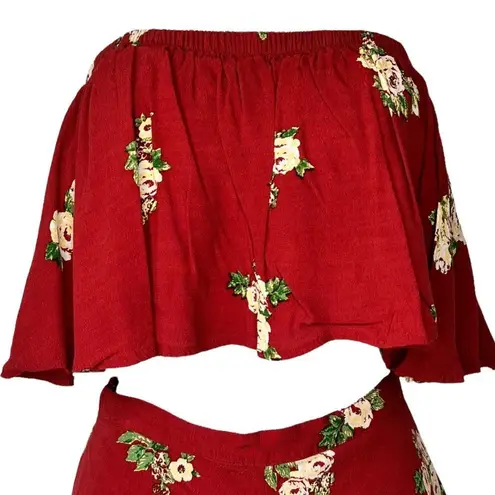 Stone‎ Brigade Two Piece Shorts Set Red - Image 2