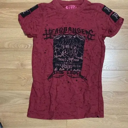 Black Label Blac label headbangers shirt size medium