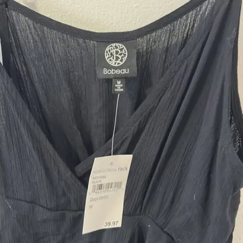 Bobeau NWT Nordstrom Black Cover Up Dress Size M