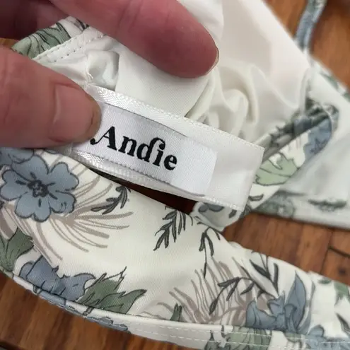 ANDIE bikini set Valencia top Super High Waisted Bottom Tuscan floral sz S NWOT
