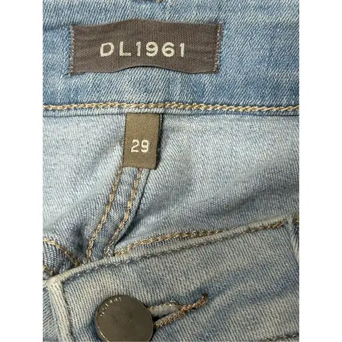 DL1961 Women's Emma Low Rise Skinny Denim Jeans Waldon Blue Size 29