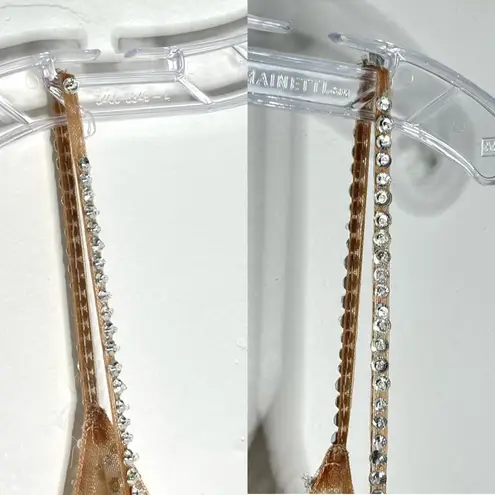 Wtoo by Watters Suzu 11821 Sheer Bodice Spaghetti Straps Wedding Dress, Size 12 White