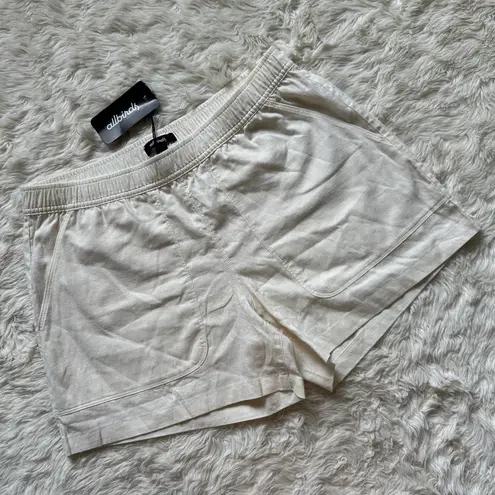 Allbirds Shorts TreeBD Women's Camp Short Hemp Blend Natural White M NWT New