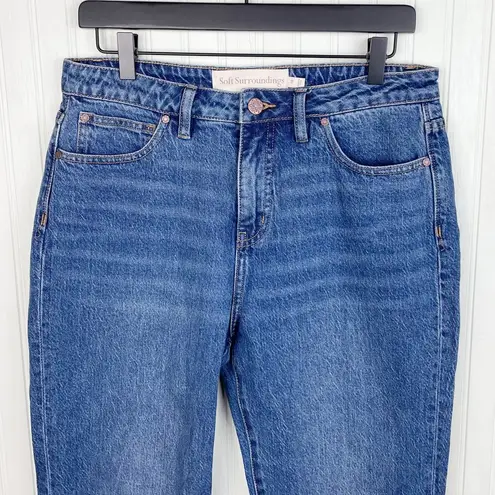 Soft Surroundings The Ultimate Denim Vintage Girlfriend Ankle Jeans Size 10
