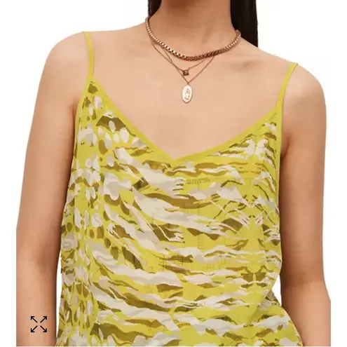 All Saints • Tami Oniyuri Tank • Yellow Top • Size 6US • MSRP $135