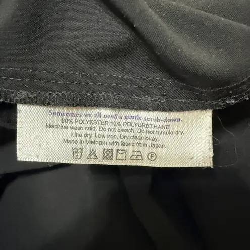 MM.LaFleur M.M.LaFleur Foster Pant Black Straight Leg Elastic Waist Size 14