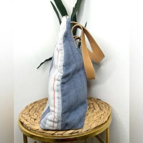 Anthropologie mercado global tote angela  striped handmade bag boho market