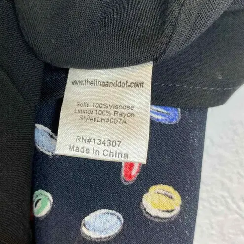 Line and Dot Shorts Womens Medium High Rise Silky Jelly Bean NEW