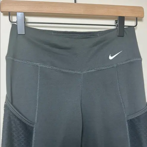 Nike  Womens Therma-Fit Legging Jogger Running Pants Dark Gray Size Small