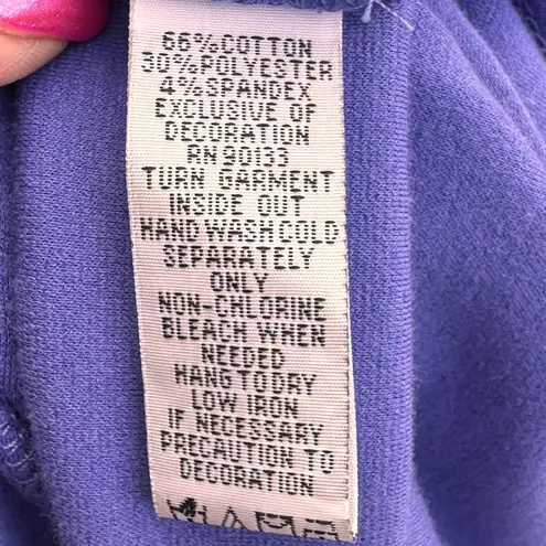 Bob Mackie Wearable Art Purple Open Front Jacket