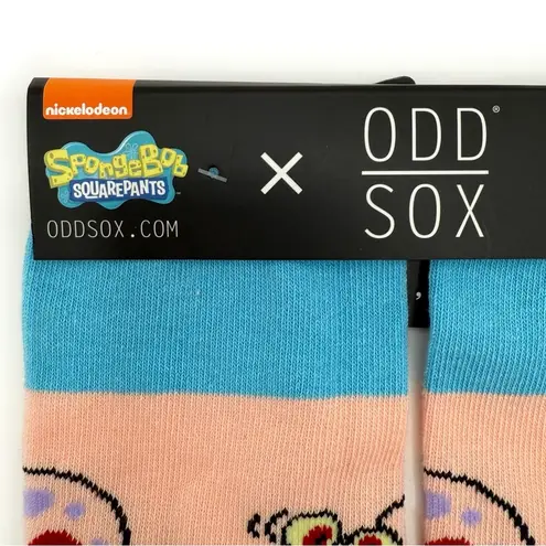 Odd Sox SpongeBob Crew Socks Gary the Snail Mens Womens Pink Blue Y2K Fun Gift