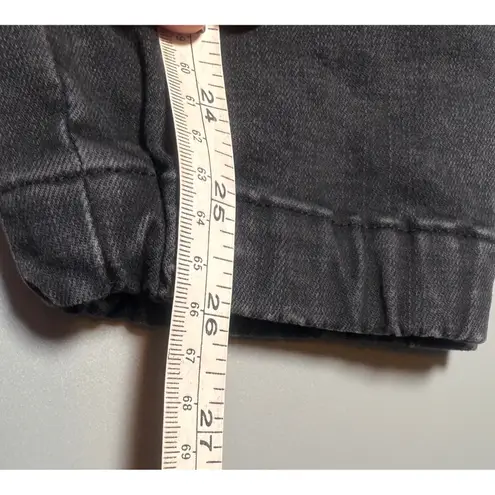 Veronica Beard Size 4 Utility Ankle Zip Jogger Pants Cotton Blend Black Gray