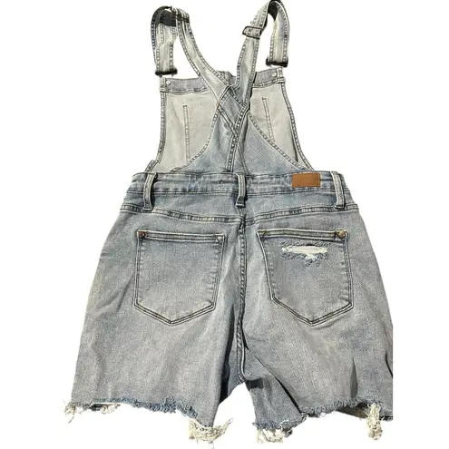 Judy Blue Overalls Women's Size Medium Style: JB150210 LT Denim Stretch #R10-1