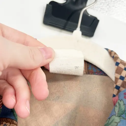 GW Graff Womens Vintage Boho Patchwork Floral Quilted Button Up Jacket Size M Size M