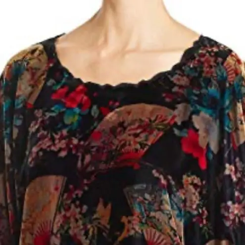 Johnny Was Velvet Jolie velvet Top NWT