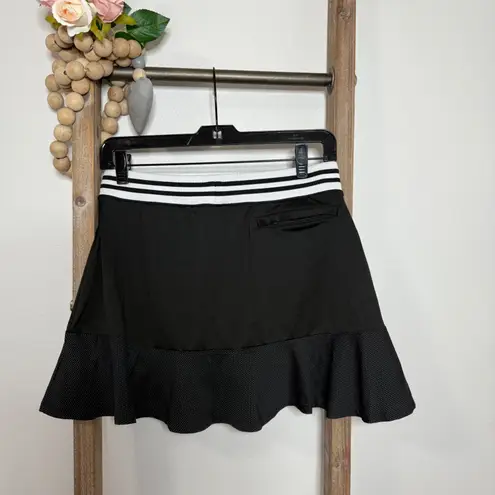 Slazenger Tennis Golf Black White Mini Skort Size Small