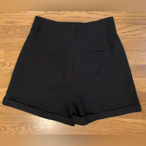 OVI high waist dressy shorts in black size M