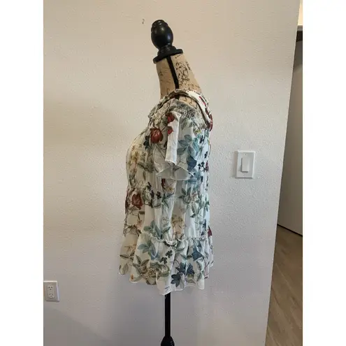 Willow & Clay (G-209) willow clay womens tank top floral size S