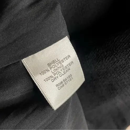 Eliza J ruffle layered skirt black formal sleeveless sheath dress women Size 2