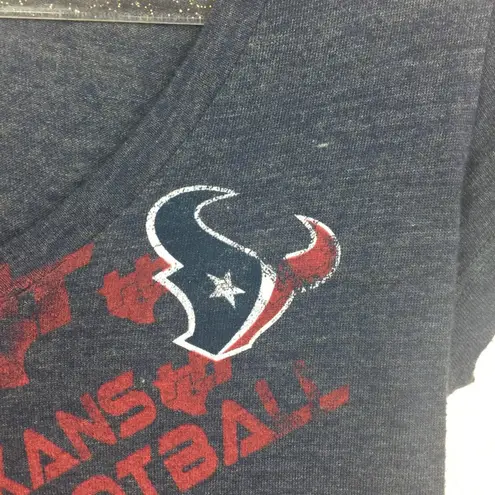 NFL •  TEXANS • Navy Vneck