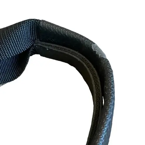 Michelle & Yvette MY Oilcloth Large Tote Bag Purse Damask Print Deep Carry All Blue