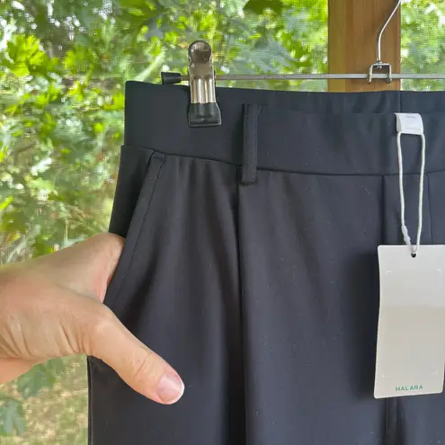 Halara Women's Flex High-Waisted Straight Leg Work Pants Black Size M. NEW