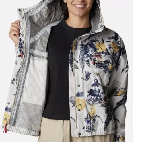 Columbia Sportswear Company Women's Field Creek Fraser Cropped Shell Jacket Med. White