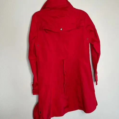 Cole Haan NWT  red trench coat