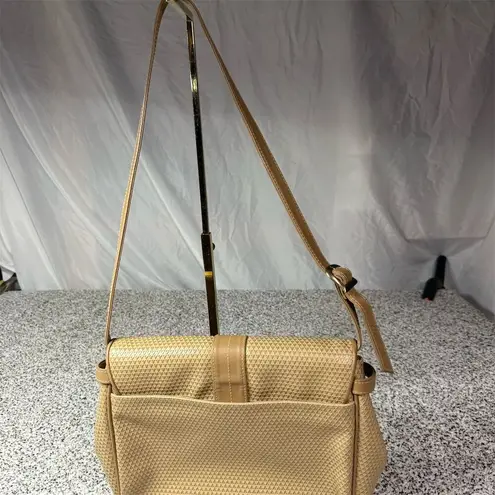 Liz Claiborne  Vintage Cream Crossbody Bag Textured Chic Women's Purse